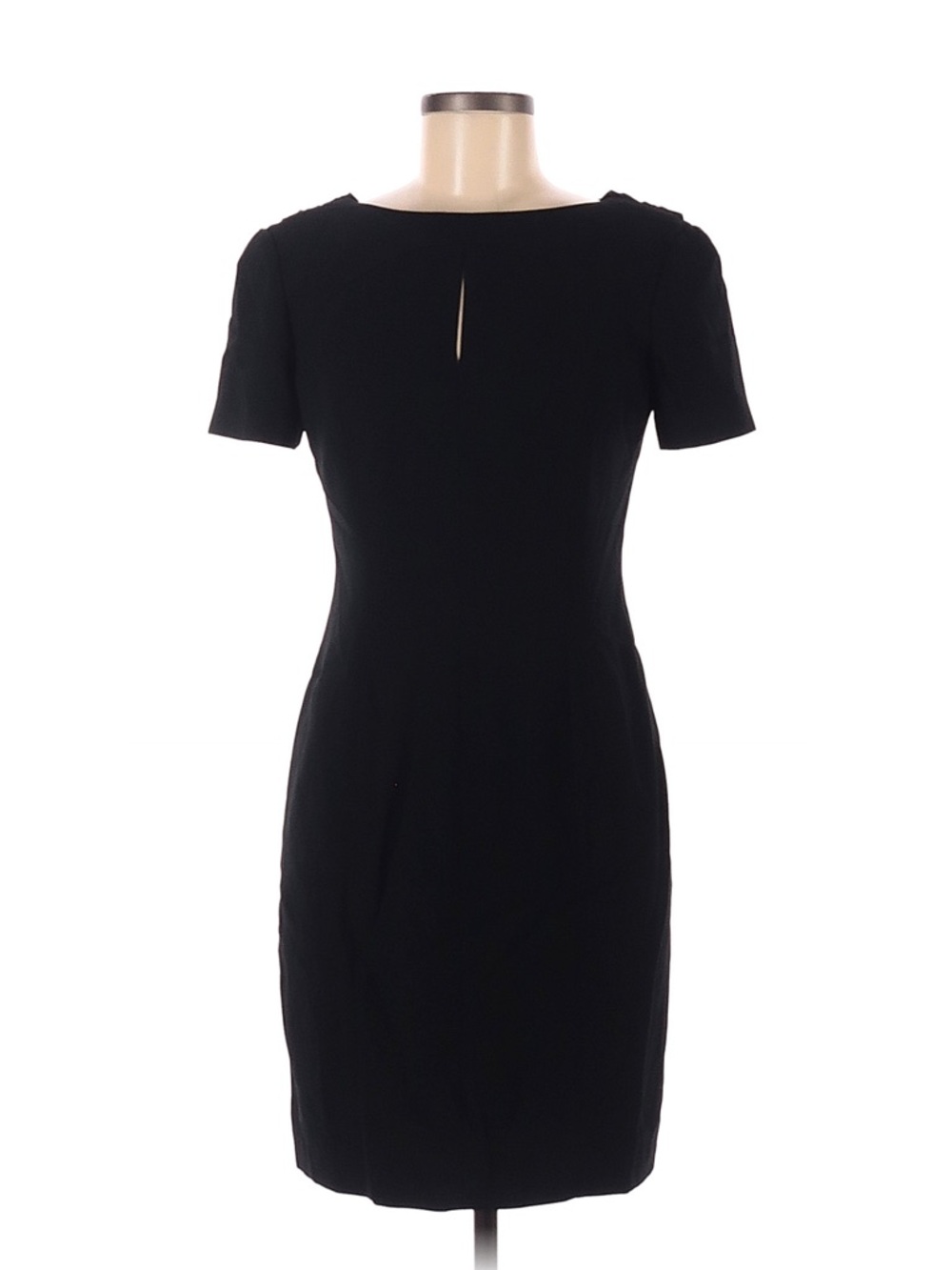 Liz Claiborne Black Short Sleeve Sheath Dress